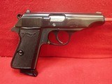 Walther PP .380ACP 3.75" Barrel Blued Finish Semi Automatic Pistol w/ 7rd Magazine SOLD - 1 of 16