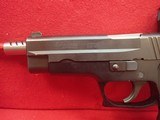 Sig Sauer P220 .45ACP 5.25" Comp. Barrel Semi Auto Pistol w/Docter Red Dot Sight - 9 of 23