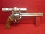 Smith & Wesson 686 .357mag 8-3/8" Barrel SS L-Frame Revolver w/Leupold M8 Scope 1985mfg SOLD - 1 of 23