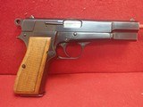 Browning Hi-Power 9mm 4.5" Barrel Semi Auto Pistol T-Series 1960's Mfg Belgian Made ***SOLD*** - 1 of 20