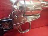 **SOLD**Ruger Blackhawk .357 Magnum 4.5" Barrel Nickel Finish Revolver 3-Screw Old Model 1969mfg**SOLD** - 3 of 21