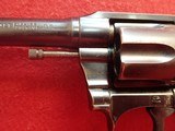 Colt Police Positive Second Issue .38Colt 4" Barrel Blued Revolver 1928mfg ***SOLD*** - 9 of 22