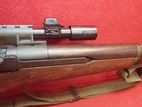 **SOLD**US Springfield M1D Garand .30-06 Semi Automatic Sniper Rifle w/M84 Scope, Flash Hider, Etc., 1952mfg **SOLD** - 4 of 24
