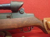 **SOLD**US Springfield M1D Garand .30-06 Semi Automatic Sniper Rifle w/M84 Scope, Flash Hider, Etc., 1952mfg **SOLD** - 9 of 24