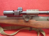 **SOLD**US Springfield M1D Garand .30-06 Semi Automatic Sniper Rifle w/M84 Scope, Flash Hider, Etc., 1952mfg **SOLD** - 10 of 24