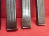 WWII Nazi German MP38 or MP40 9mm 32rd Submachine Gun Magazines Original Wartime Production LOT OF 5 SOLD - 14 of 19