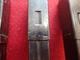 WWII Nazi German MP38 or MP40 9mm 32rd Submachine Gun Magazines Original Wartime Production LOT OF 5 SOLD - 7 of 19