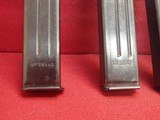 WWII Nazi German MP38 or MP40 9mm 32rd Submachine Gun Magazines Original Wartime Production LOT OF 5 SOLD - 13 of 19