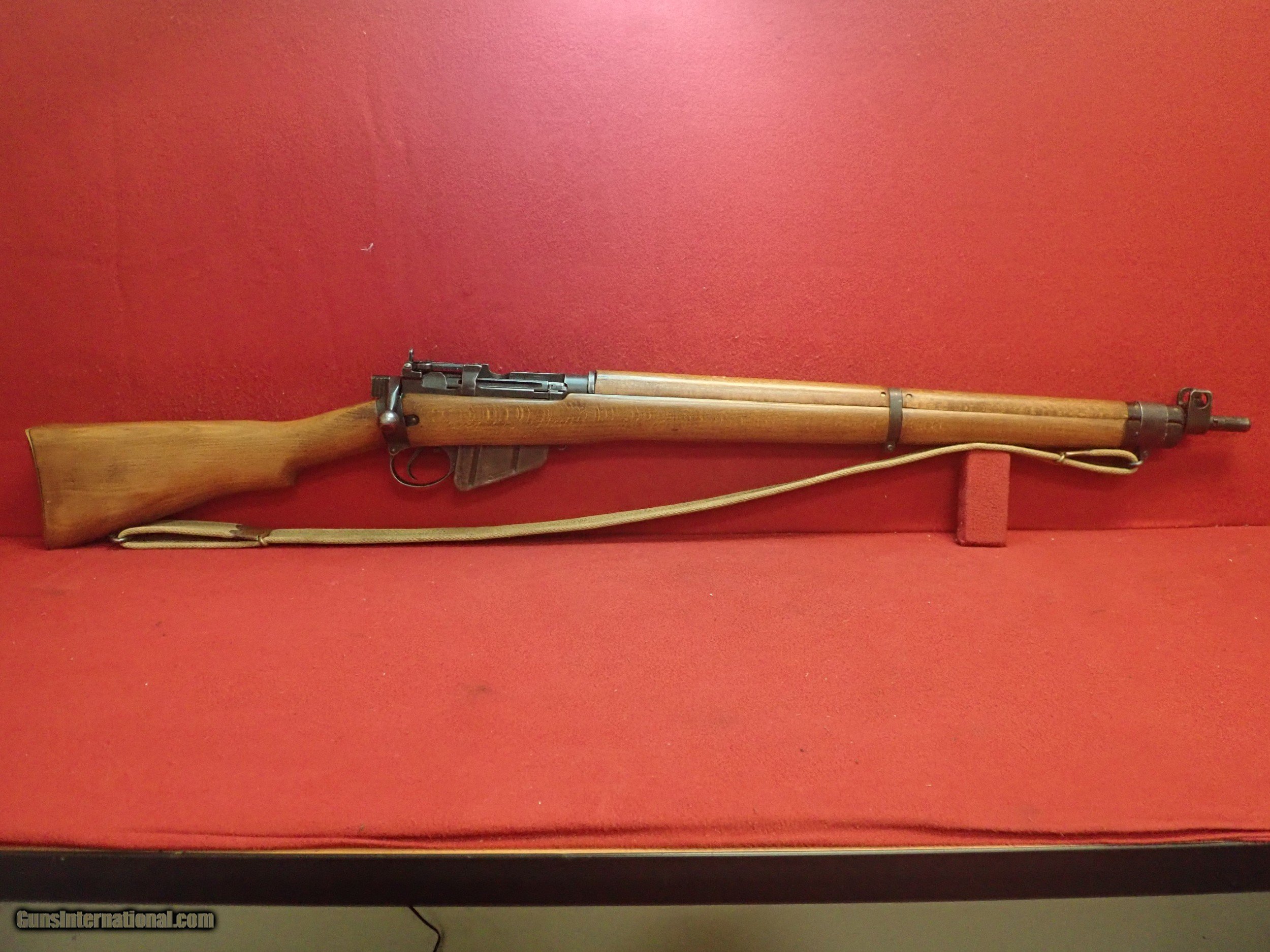 Long Branch No.4 Mk1* .303 British 25 Bolt Action WWII British Service  Rifle, 1942mfg w/Sling ***SOLD***