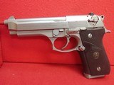 Beretta 92FS Inox 9mm 4.9" Barrel Stainless Steel Semi Automatic Pistol w/15rd Mag - 6 of 19