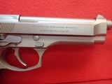 Beretta 92FS Inox 9mm 4.9" Barrel Stainless Steel Semi Automatic Pistol w/15rd Mag - 4 of 19