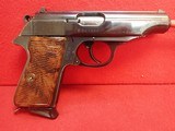 Manurhin (Walther) Model PP 7.65mm (.32 ACP) 3-7/8" Barrel Semi Auto Swedish Police Model, Made in France SOLD - 1 of 18