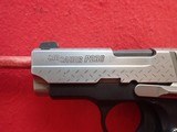 Sig Sauer P238 .380ACP 2.75" Barrel Semi Automatic Compact Carry Pistol w/ Diamond Plate Finish ***SOLD*** - 8 of 13