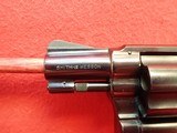 Smith & Wesson Model 36 .38 Special 2" Barrel Blued Finish J-Frame Round Butt Revolver 1967-68mfg - 9 of 16