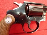 Colt Cobra .38 Special 2" Barrel Blued First Issue Revolver 1956mfg w/ Matching Grips - 3 of 22