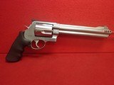 Smith & Wesson Model 460XVR .460S&W 8-3/8" Ported Barrel Stainless Steel X-Frame Revolver w/ Box, Papers - 1 of 19