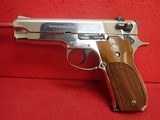 Smith & Wesson Model 39-2 9mm 4" Barrel Nickel Finish Semi Automatic Pistol 1979-80mfg w/Holster, 2 Magazines ***SOLD*** - 6 of 22