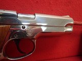 Smith & Wesson Model 39-2 9mm 4" Barrel Nickel Finish Semi Automatic Pistol 1979-80mfg w/Holster, 2 Magazines ***SOLD*** - 4 of 22
