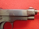 Beretta Model 1934 .380ACP 3-3/8" Barrel Semi Automatic Pistol 1960's Mfg - 5 of 17