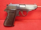 Walther (Interarms) PPK/S .380acp 3" Barrel Blued Finish Semi Automatic Pistol w/ Factory Box, Manual, 2 Magazines - 1 of 20