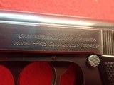 Walther (Interarms) PPK/S .380acp 3" Barrel Blued Finish Semi Automatic Pistol w/ Factory Box, Manual, 2 Magazines - 8 of 20