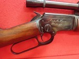 ***SOLD*** Marlin 39A .22LR/L/S 20" Barrel Lever Action Rifle 1954mfg Blued, Walnut Stock w/Scope - 3 of 21