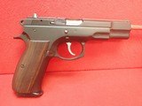 ***SOLD**CZ 75B 9mm 4.5" Barrel Semi Automatic Pistol w/Wood Grips, 10rd magazine Made in Czech Republic - 1 of 21