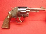 Smith & Wesson M&P Pre-Model 10 .38spl 4" Barrel Blued Finish Revolver 1954-56mfg - 1 of 25