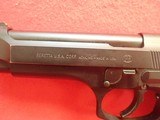 Beretta 92FS 9mm 5" Stainless Barrel Matte Black Finish w/10rd Mag, Target Upgrades - 11 of 23