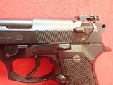 Beretta 92FS 9mm 5" Stainless Barrel Matte Black Finish w/10rd Mag, Target Upgrades - 10 of 23
