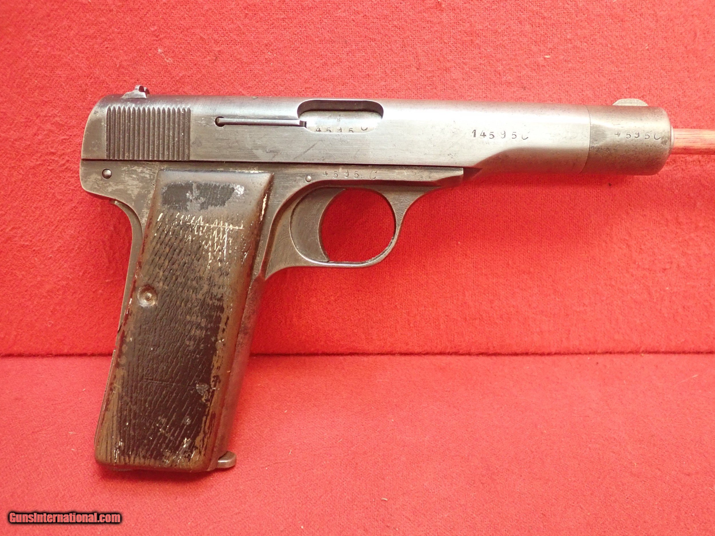 Fn Browning Model 1922 32acp Semi Auto Pistol W 9rd Magazinesold For Sale 0303