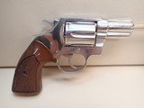 Colt Detective Special .38spl 2" Barrel Nickel 6-Shot Revolver 1974mfg Third Issue - 1 of 18