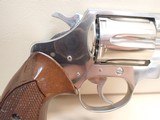 Colt Detective Special .38spl 2" Barrel Nickel 6-Shot Revolver 1974mfg Third Issue - 3 of 18