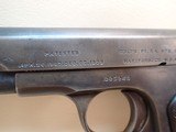 Colt Model 1903 Pocket .32ACP 3-3/4"bbl Semi Automatic Pistol Type III 1916mfg - 9 of 19