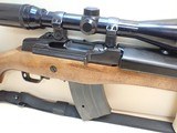 Ruger Mini-30 7.62x39mm 18.5"bbl Semi Automatic Rifle Blued w/ Bushnell Rifle Scope, Ruger 20rd Magazine - 5 of 20