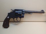 Smith & Wesson Model of 1905 4th Change .38S&W 6"bbl Revolver w/Canadian Marking 1940-45mfg **SOLD** - 1 of 25