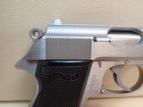 Walther (Interarms) PPK/S .380acp 3" Barrel Stainless Semi Automatic Pistol w/ Factory Box, Manual, 2 Magazines ***SOLD*** - 3 of 20