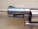 Smith & Wesson Model 60-9 .357 Magnum 2" Barrel Stainless Steel J-Frame Revolver 1996mfg ***SOLD*** - 9 of 17