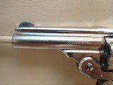 Harrington & Richardson 32 Hammerless .32S&W 3"bbl Nickel Revolver**SOLD** - 9 of 18