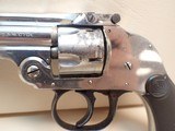 Harrington & Richardson 32 Hammerless .32S&W 3"bbl Nickel Revolver**SOLD** - 8 of 18