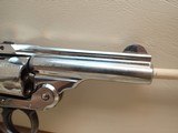Harrington & Richardson 32 Hammerless .32S&W 3"bbl Nickel Revolver**SOLD** - 5 of 18