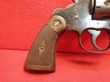 Colt Officers Model .38spl 6"bbl Blued Revolver 2nd Model 1914mfg - 2 of 25