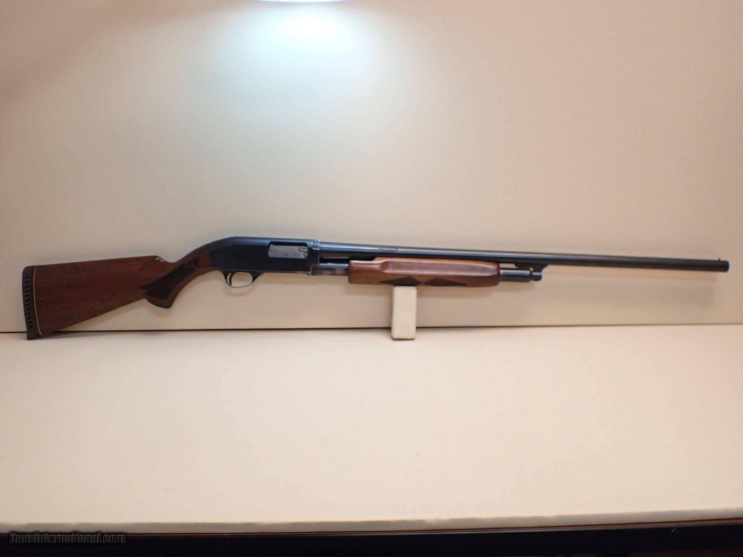 High Standard Flite King, 12 ga. slide action shotgun, 28” plain barrel