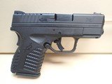 ***SOLD*** Springfield Armory XDS-9 Sub Compact 9mm 3.3"bbl Semi Auto Pistol w/Box, 2 Mags - 1 of 17