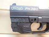 Walther PK380 .380ACP 3-5/8"bbl Semi Auto Pistol w/Laser, Factory Box - 9 of 19