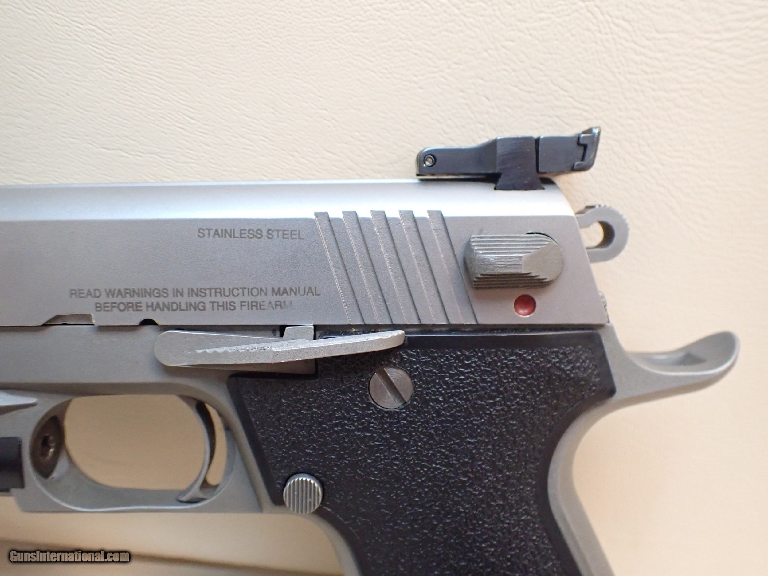 Laseraim Arms Series Ii 45acp 5 Barrel Stainless Semi Auto Pistol 7500