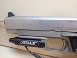 LaserAim Arms Series II .45ACP 5" Barrel Stainless Semi Auto Pistol - 9 of 18