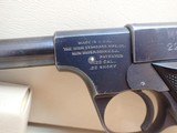High Standard Model C .22 Short 4.5" Barrel Blued Finish Semi Auto Pistol 1932-38mfg - 9 of 17