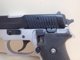 Sig Sauer P220 .45ACP 4 3/8" Barrel DA/SA Semi Auto Pistol Two-Tone - 9 of 18