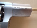 Ruger SP101 .38 Special 2.25" barrel Stainless Steel Revolver w/Holster ***SOLD*** - 5 of 17
